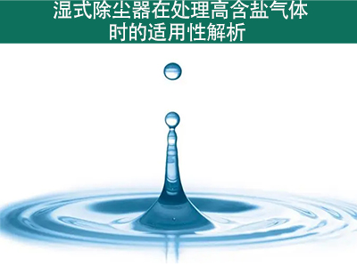 湿式除尘器在处理高含盐气体时的适用性如何？