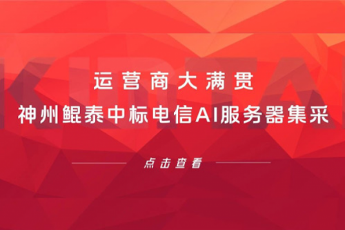 运营商大满贯，BB贝博艾弗森官网中标电信AI服务器集采！